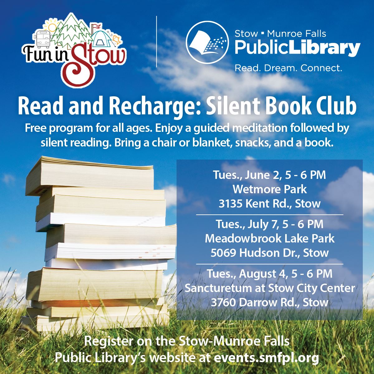 Connect with Nature: Read and Recharge