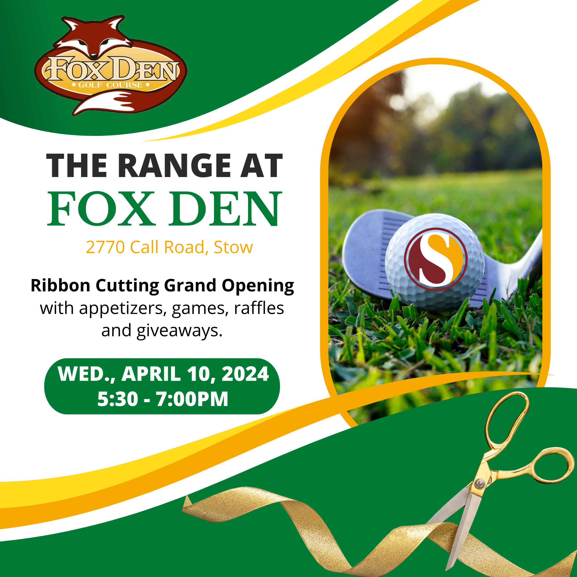 The Range at Fox Den Ribbon Cutting