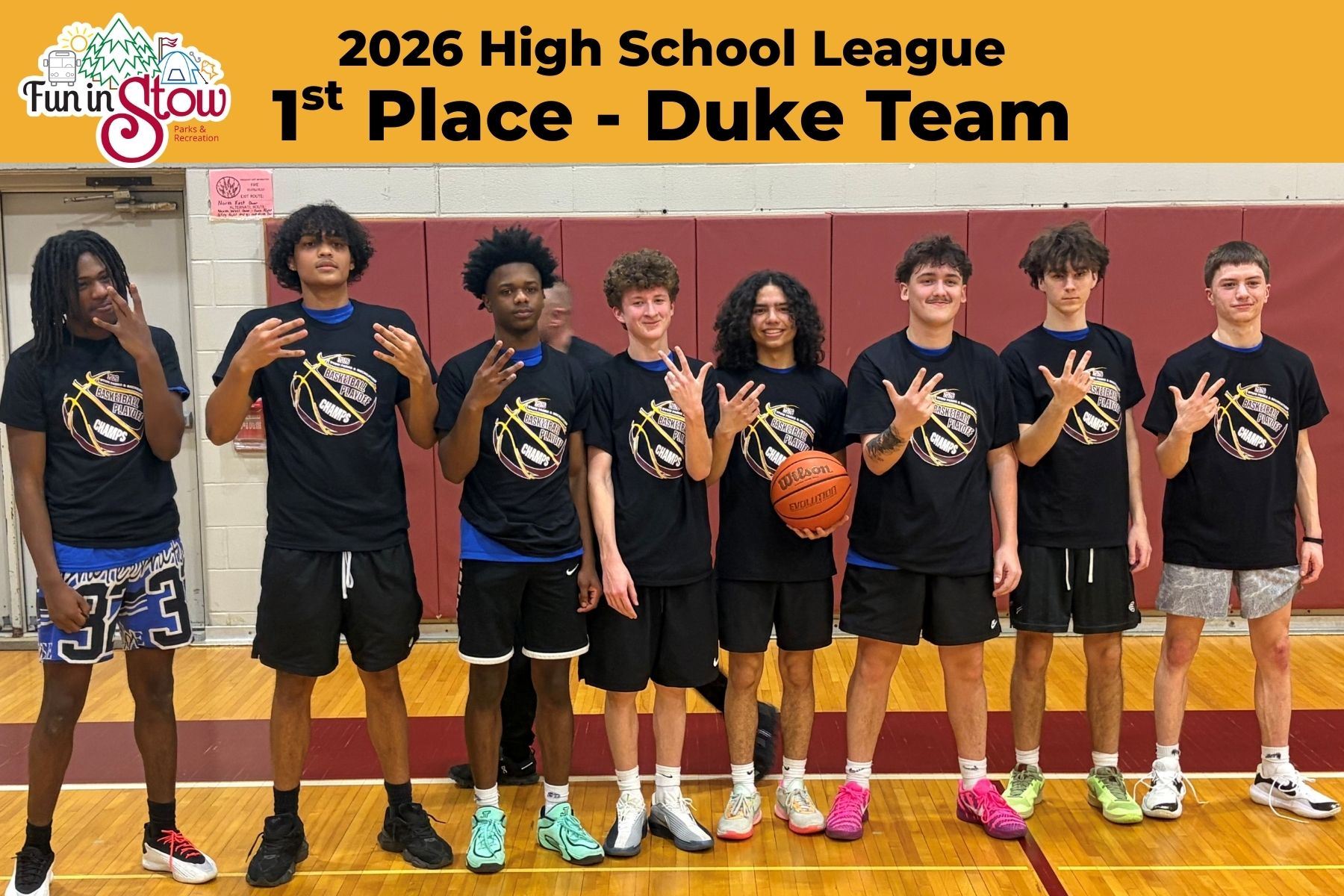 High School 1st Place Duke