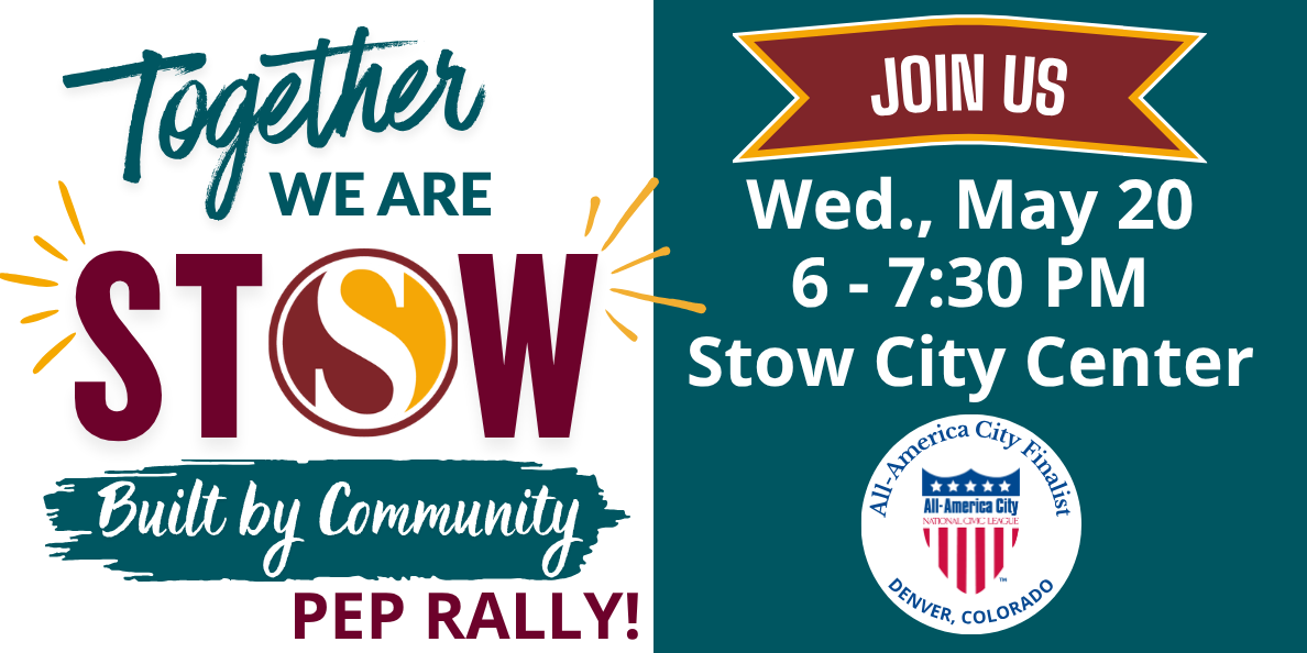 Together We Are Stow PEP RALLY Invite