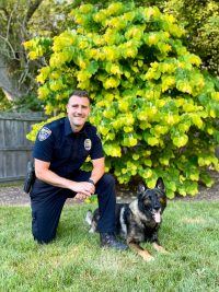 Officer Patrick Myers and K9 Diesel