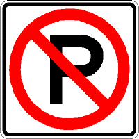 No Parking Sign