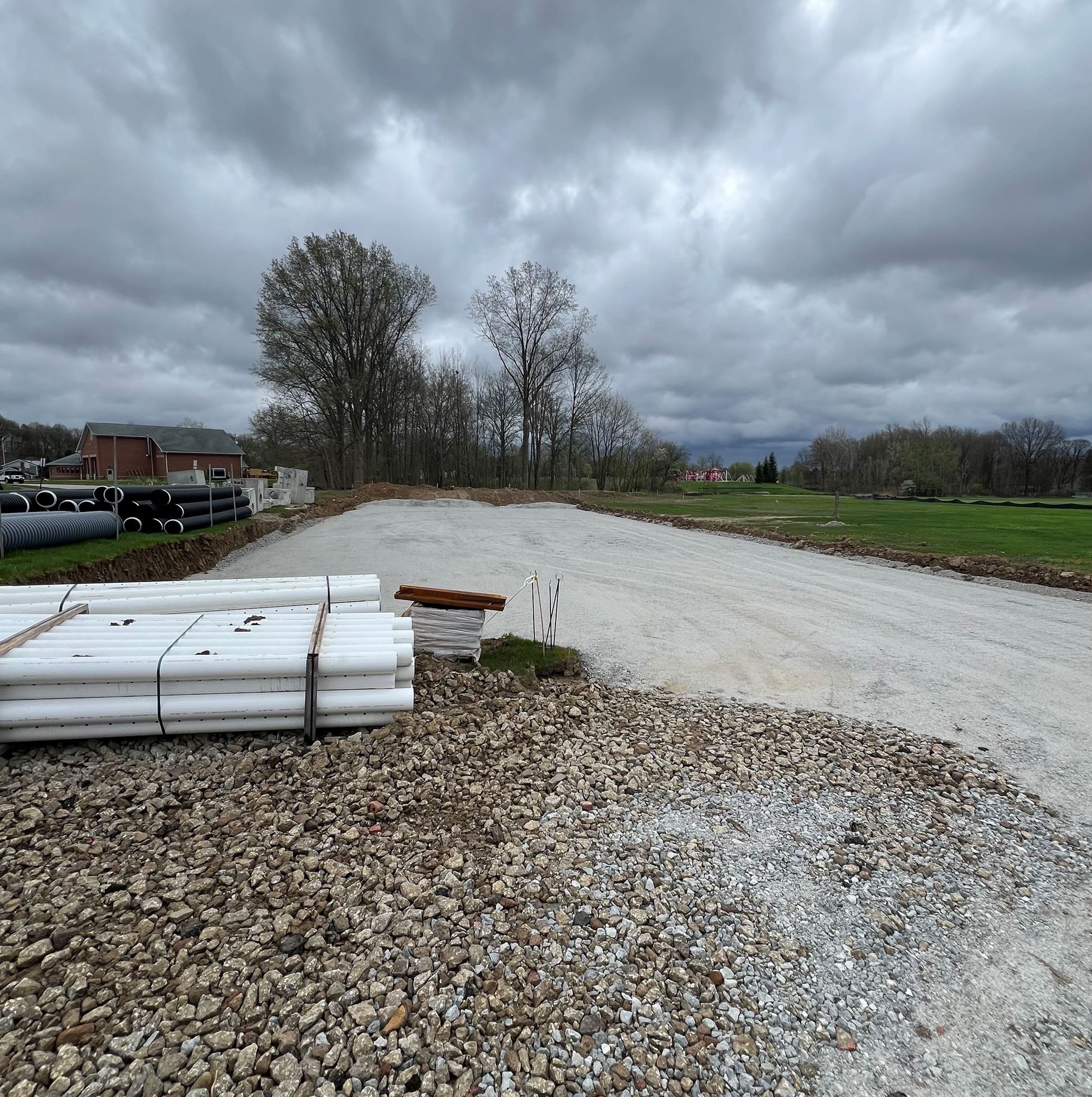 New parking lot 1